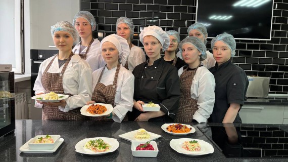 Мастерская на базе Барнаульского кооперативного техникума = площадка обучения #РСО по направлениям #Повар