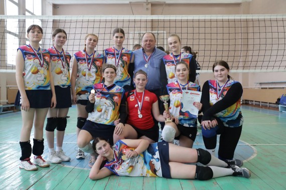 Команда ССК "СпортАктив" Барнаульского кооперативного техникума - чемпион Краевой спартакиады среди СПО по волейболу